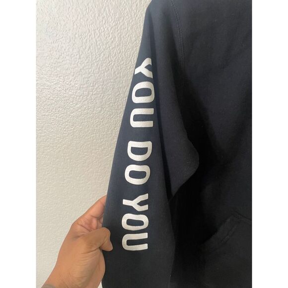 Triller Fight Club Jake Paul Sweater Hoodie‎ Mens Size XS Small Black You Do You - Picture 3 of 7